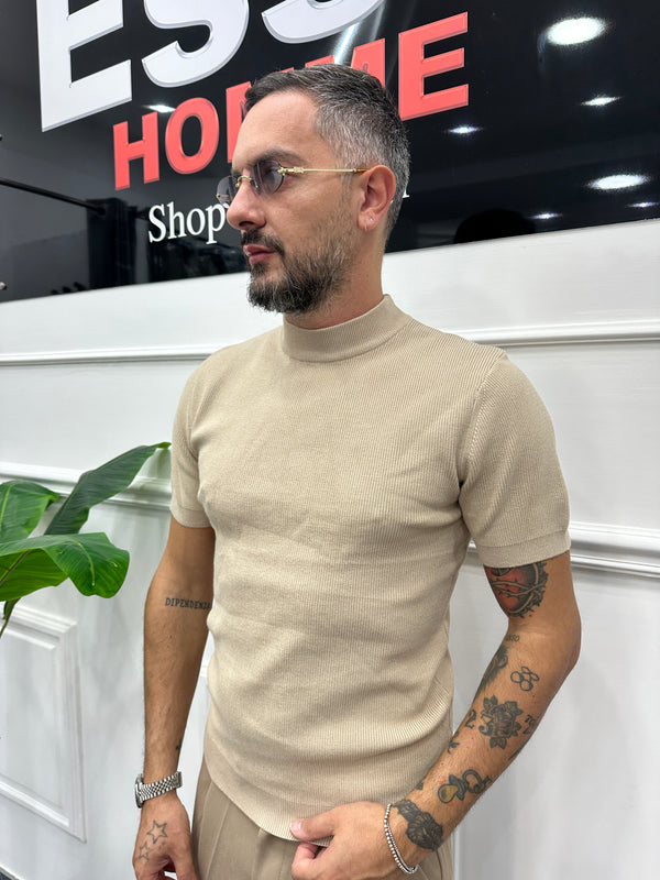 T-SHIRT MEZZOCOLLO COSTINA