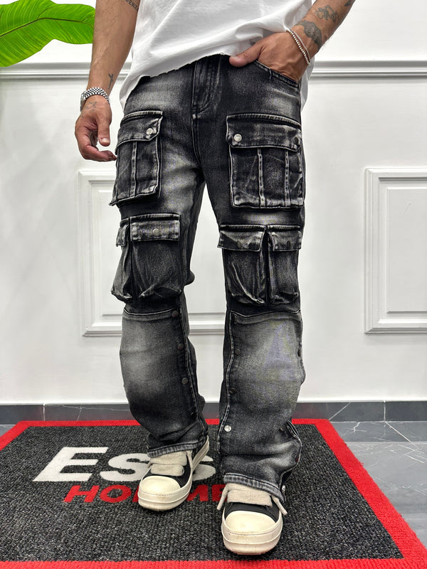 JEANS BLACK AFGANO