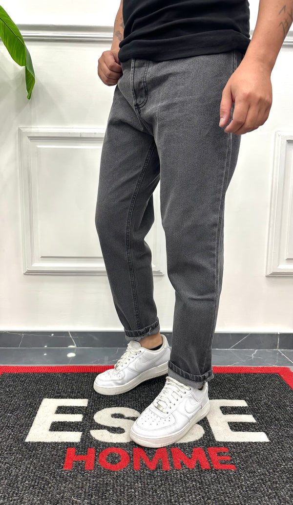 JEANS BASIC GRIGIO