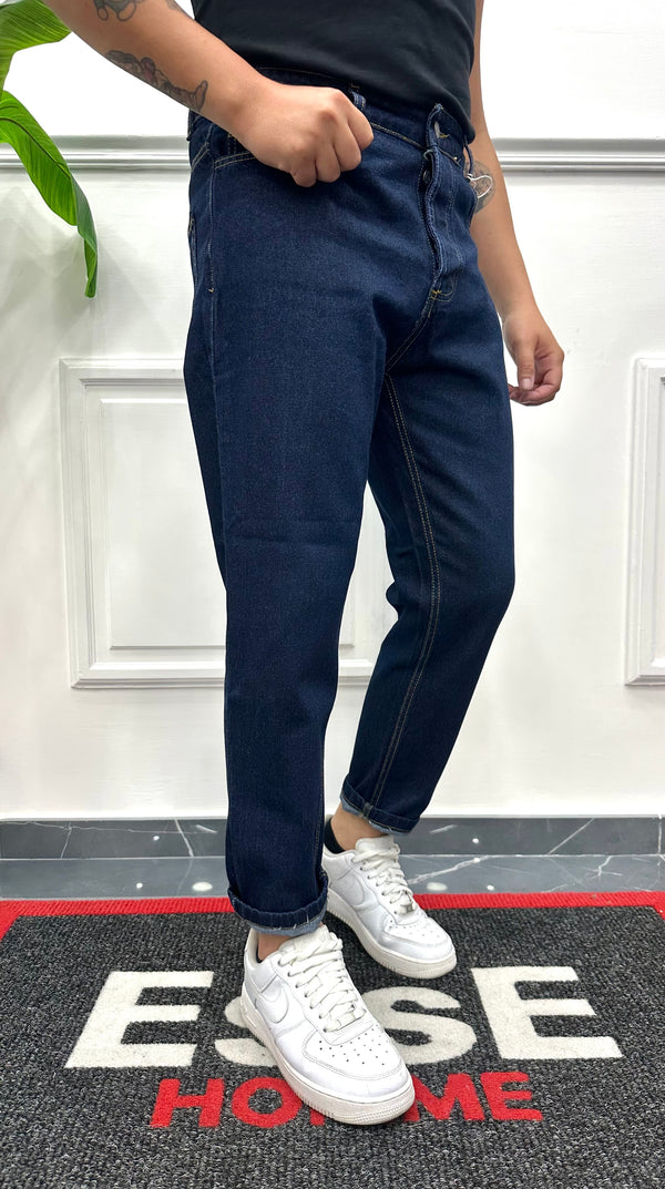 JEANS BASIC BLU
