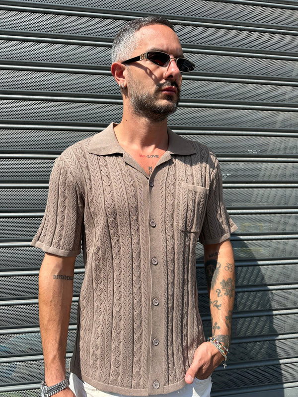 CAMICIA TRAFORATA