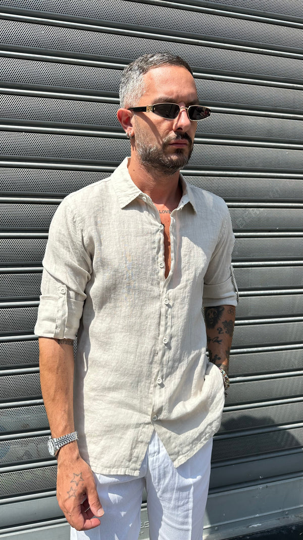 CAMICIA IN LINO