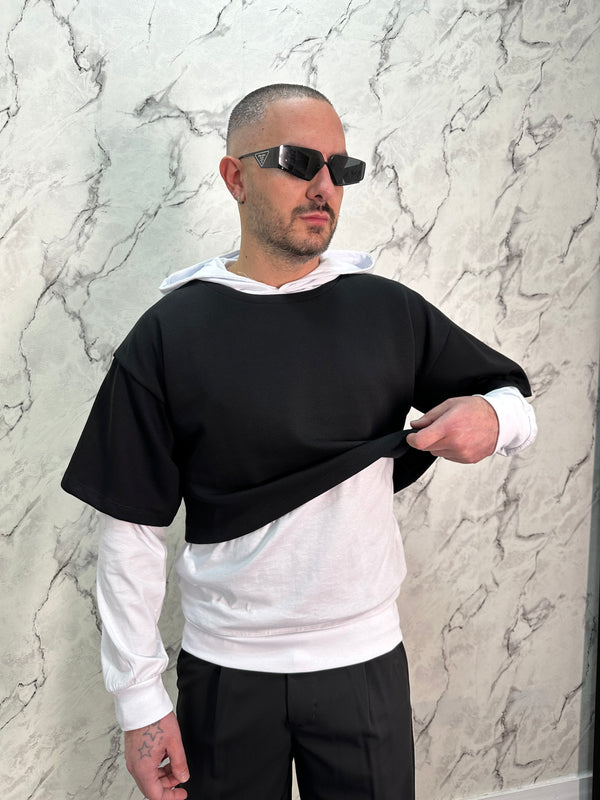 TSHIRT CAPPUCCIO